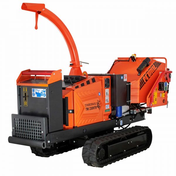 TW230 VTR Tracked Petrol Wood Chipper