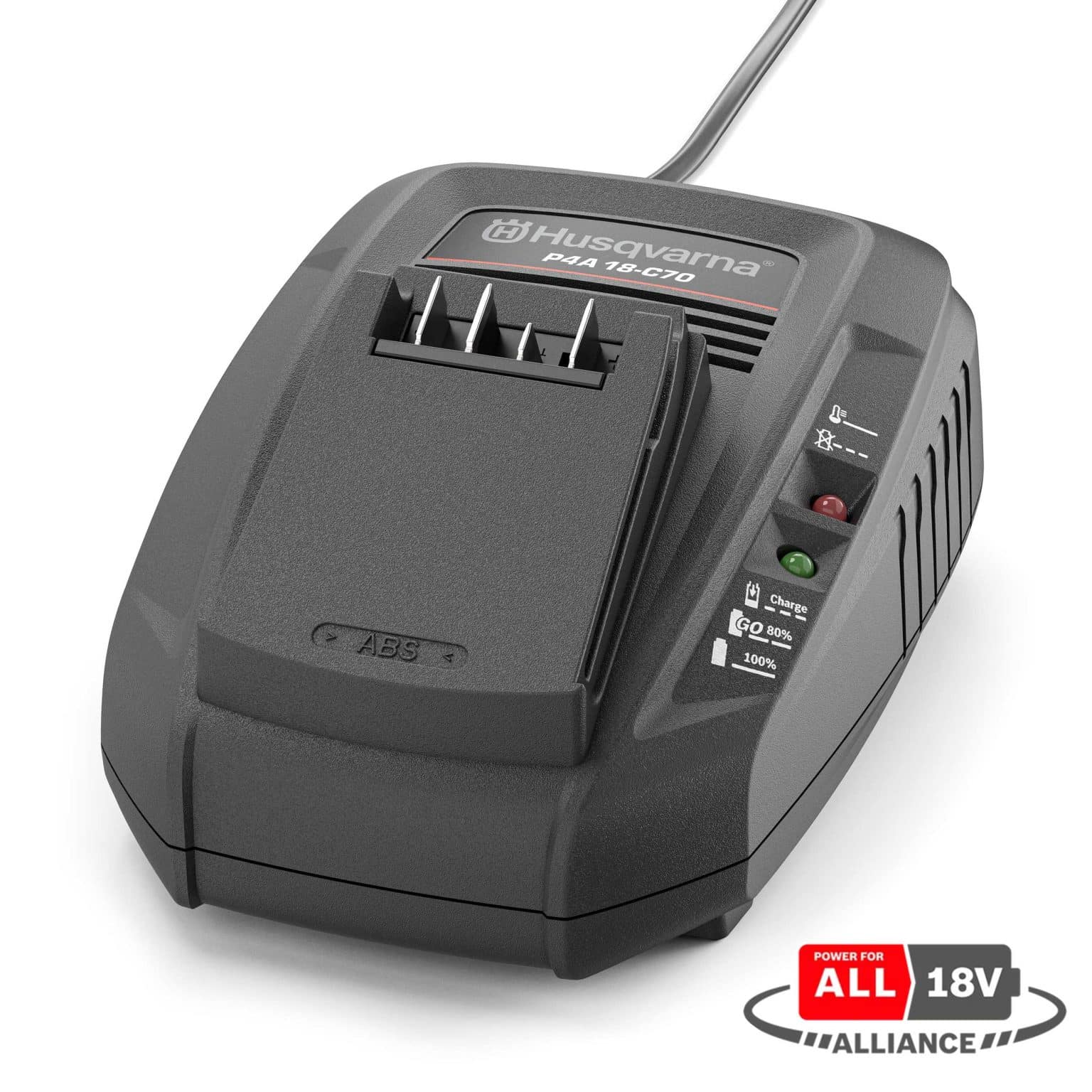 Husqvarna Aspire P4A 18-C70 Battery Charger