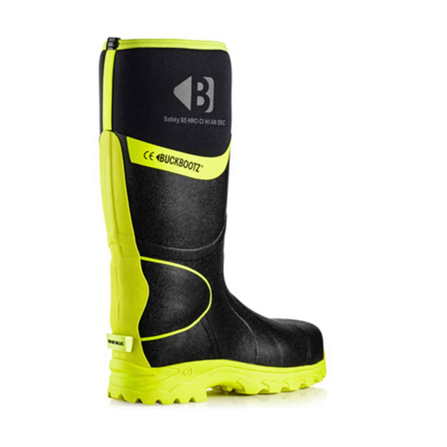 Buckbootz Hi-Vis Safety Wellington Boots