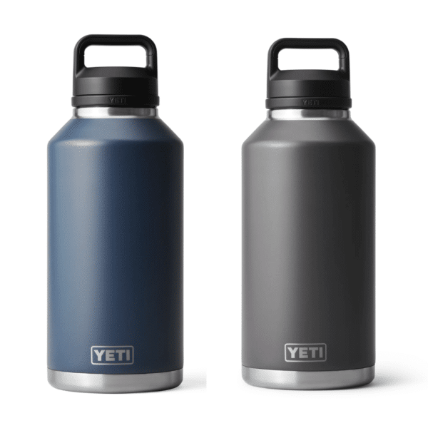 Yeti Rambler 64 oz 9l bottle chug